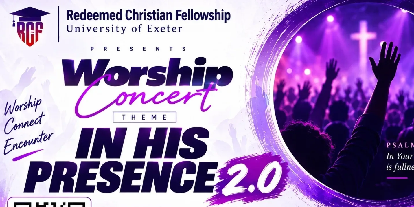 Worship Concert: In His Presence 2.0 at Alumni Auditorium, Forum, University of Exeter,Exeter