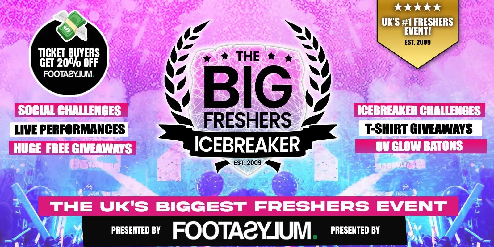 BIG FRESHERS ICEBREAKER - Oxford Uni at Plush Oxford