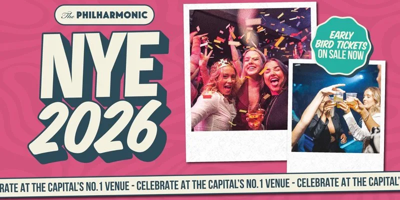 🎉 Masquerade Ball – New Year’s Eve 2026 🎉 at The Philharmonic