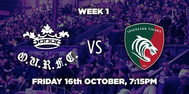 Men*s Blues vs Leicester Tigers at Oxford University Rugby Football Club