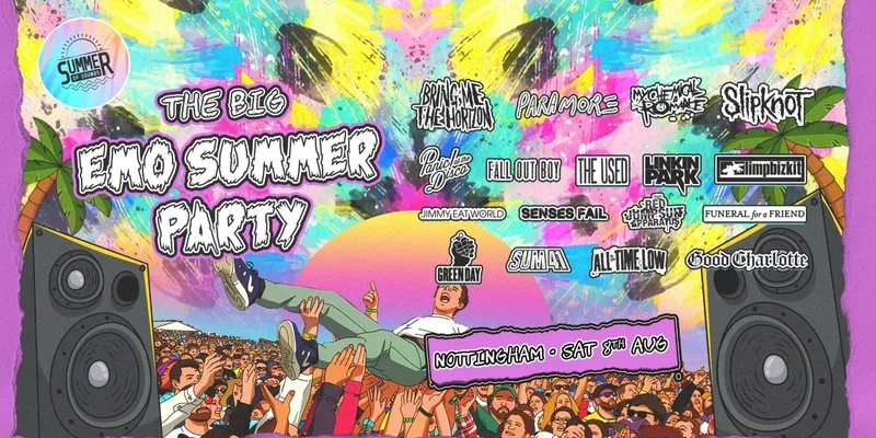 Emo Summer Party - Nottingham at Nottingham Secret Garden