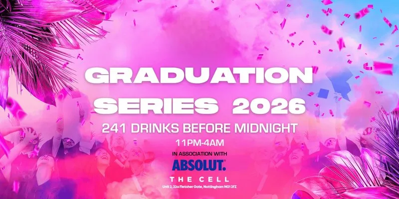 GRADUATION PARTY 12: THE CELL - FREE ENTRY + GLASS OF PROSECCO🍾 at The Cell