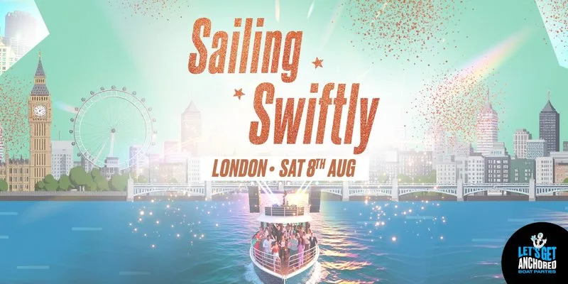 Sailing Swiftly Boat Party London at Tower Millennium Pier