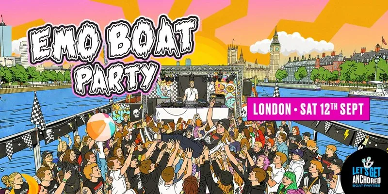 Emo Boat Party London at Greenwich Pier