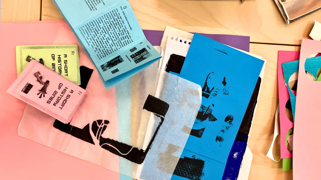 Mindful Making: Zine Making Drop In Workshop at Venue Name