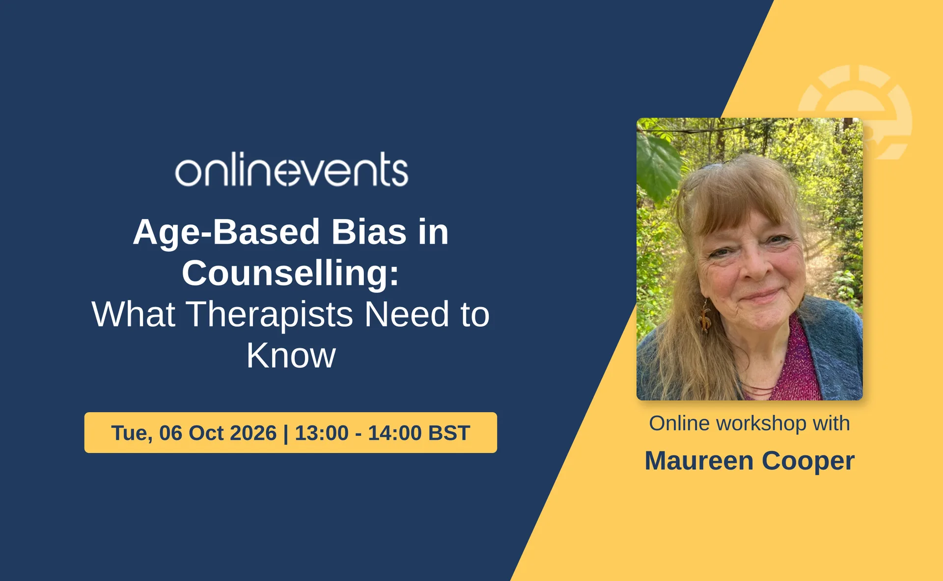 Age-Based Bias in Counselling: What Therapists Need to Know - Maureen Cooper