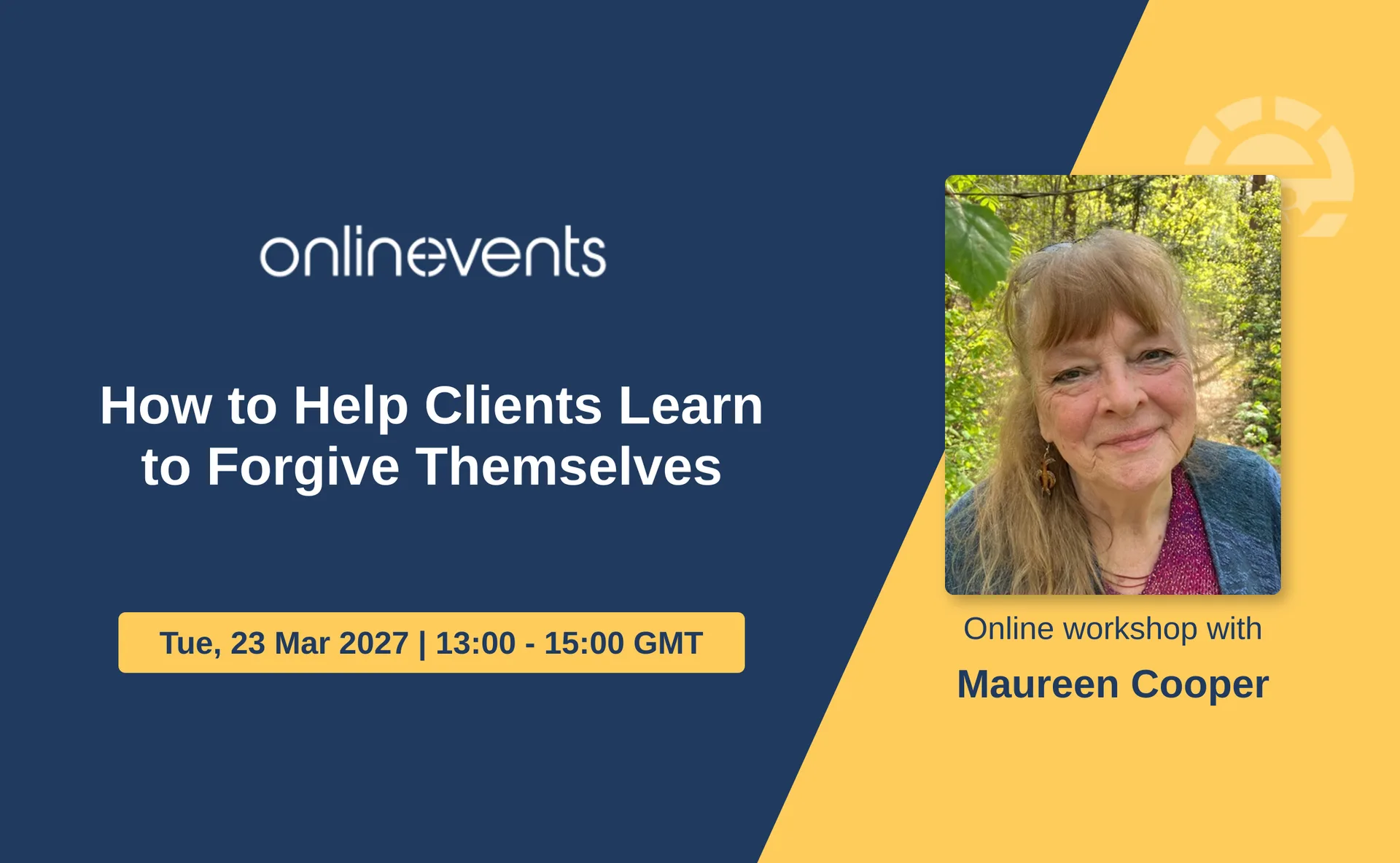 How to Help Clients Learn to Forgive Themselves - Maureen Cooper
