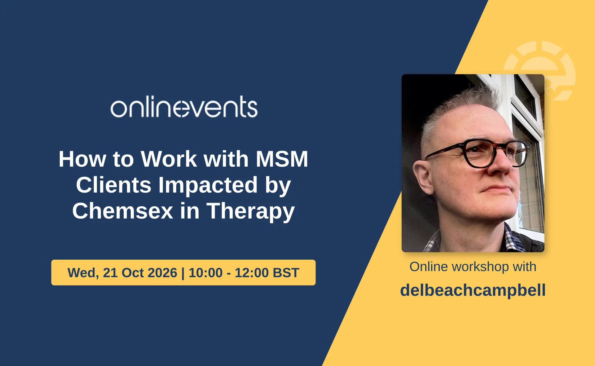 How to Work with MSM Clients Impacted by Chemsex in Therapy