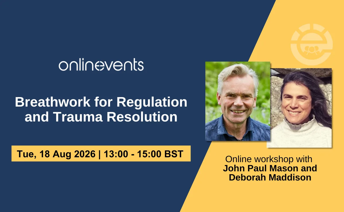 Breathwork for Regulation and Trauma Resolution - John Paul Mason and Deborah Maddison at Online