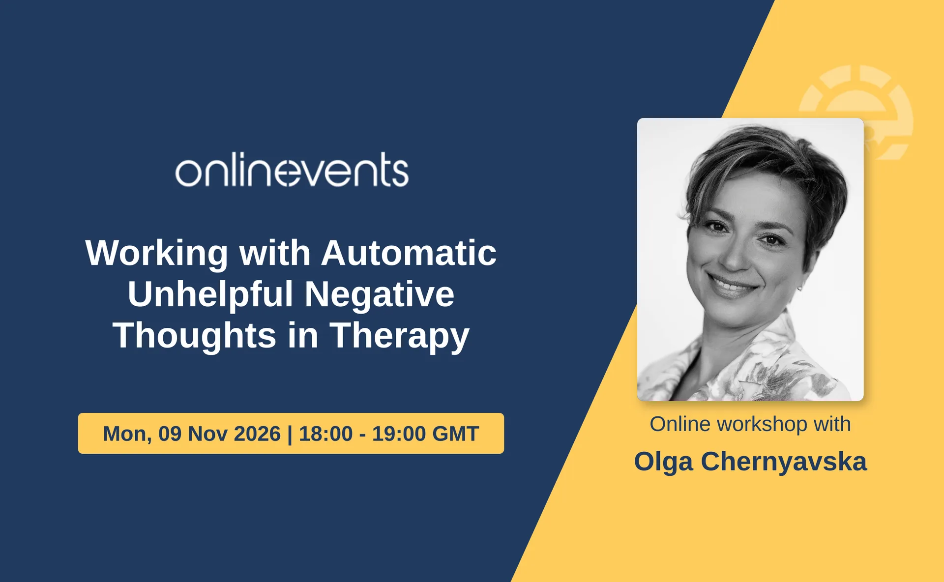 Working with Automatic Unhelpful Negative Thoughts in Therapy