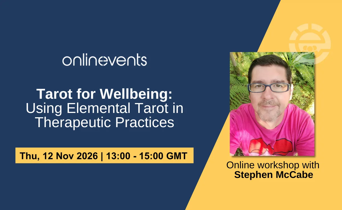 Tarot for Wellbeing: Using Elemental Tarot in Therapeutic Practices - Stephen McCabe at Online