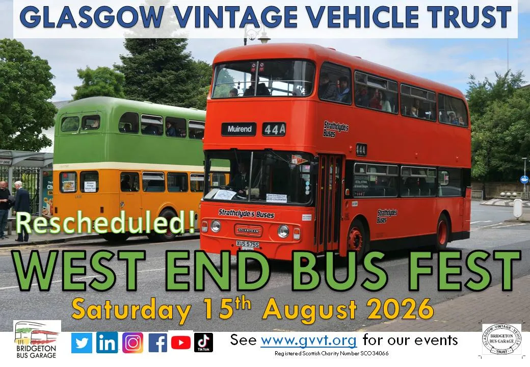 West End Bus Fest – rescheduled!