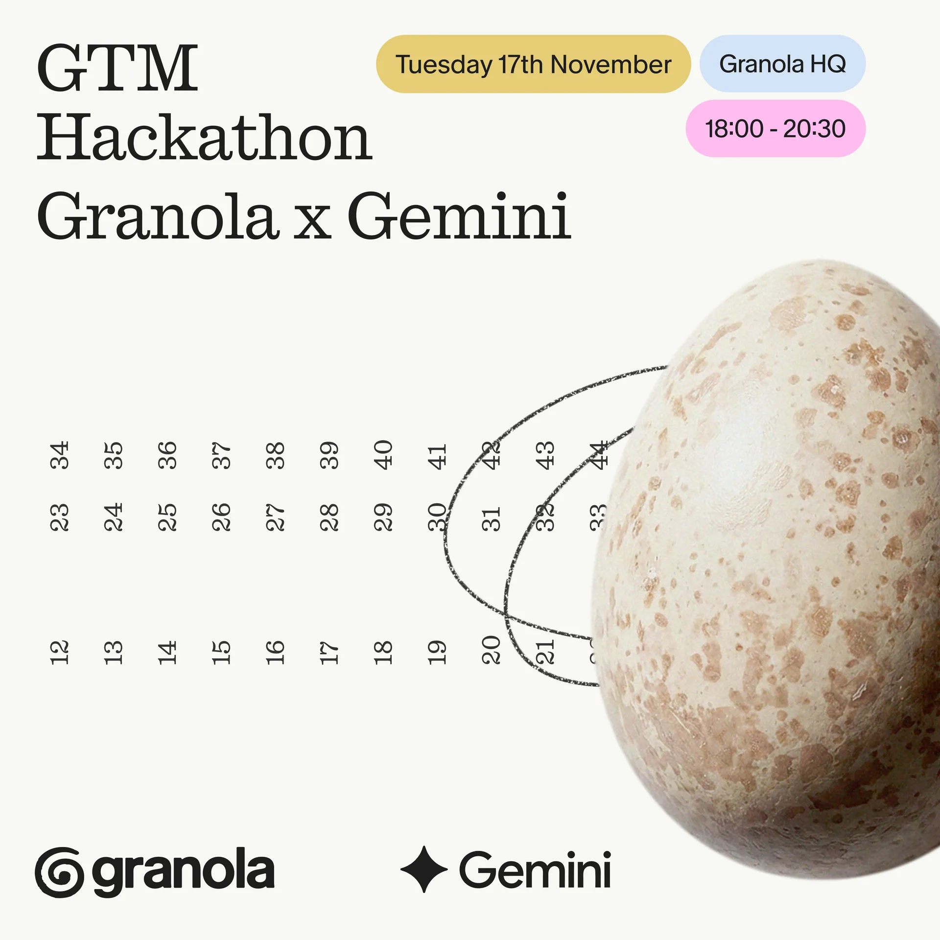 GTM Hackathon by Granola x Gemini at Central London