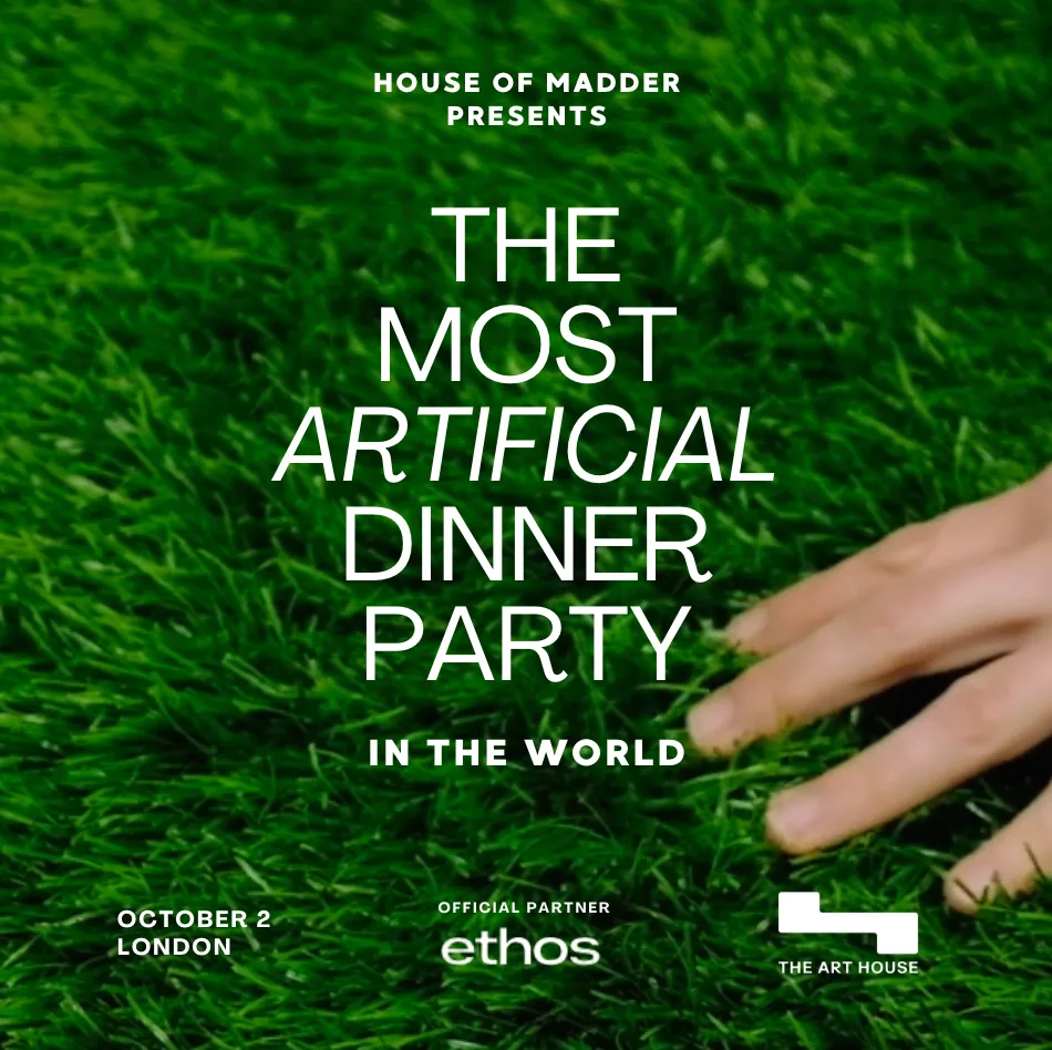 The Most Artificial Dinner Party in the World