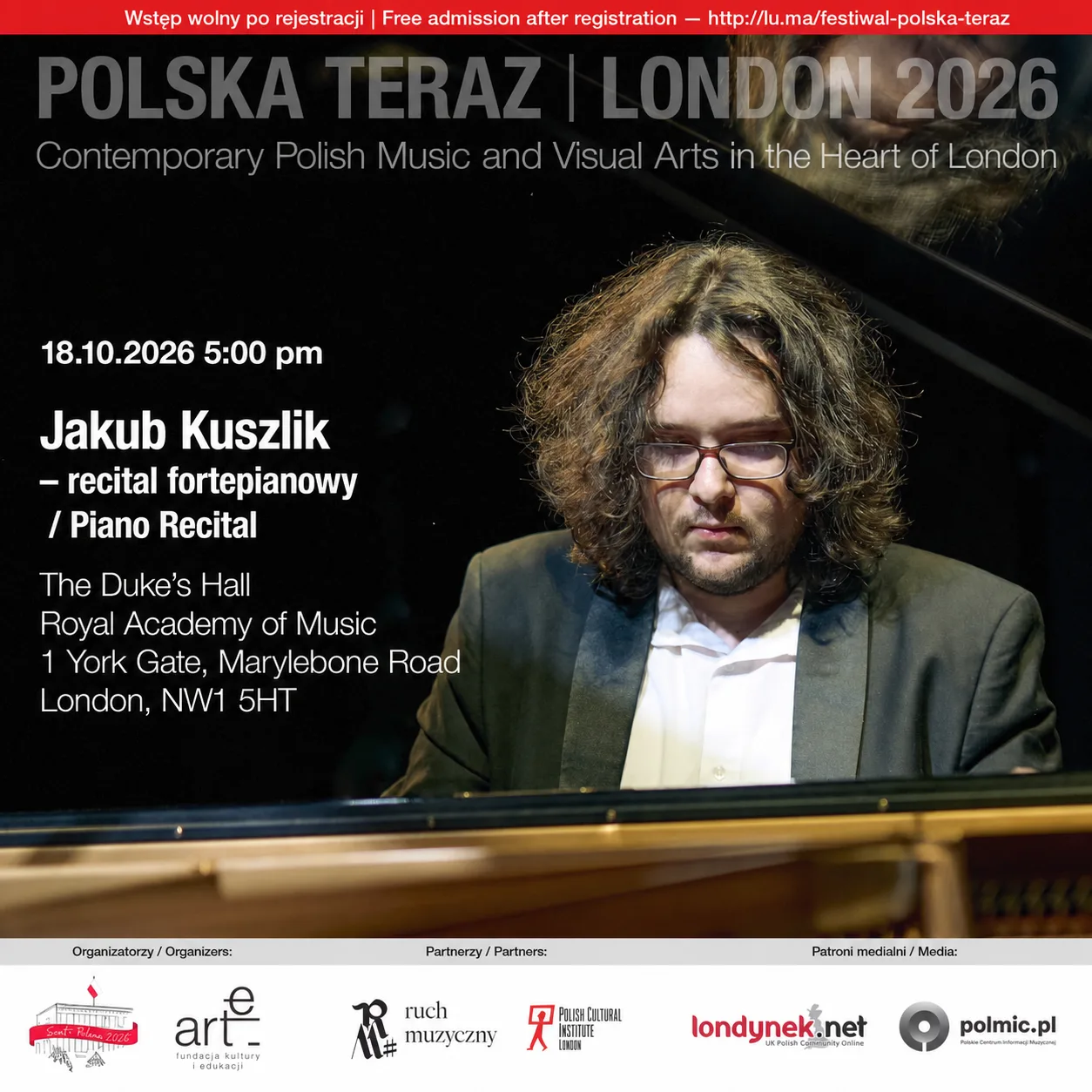 Jakub Kuszlik - recital fortepianowy | Piano Recital