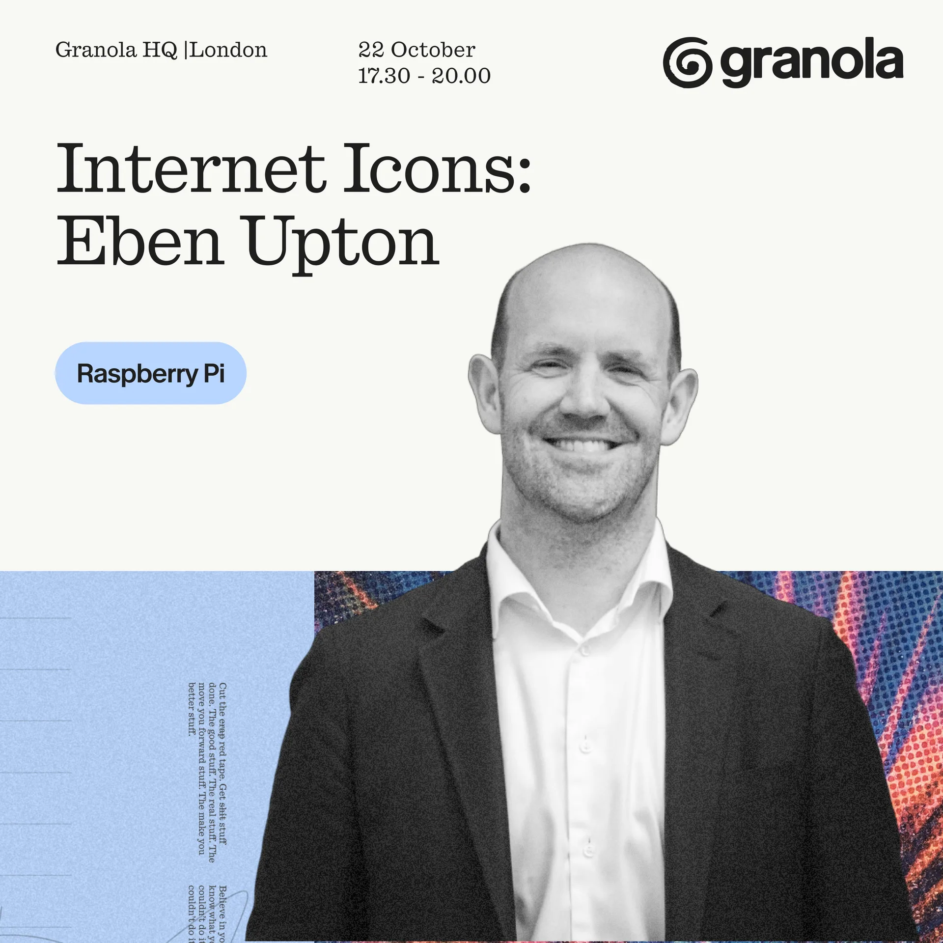 Internet Icons: Eben Upton, Raspberry Pi