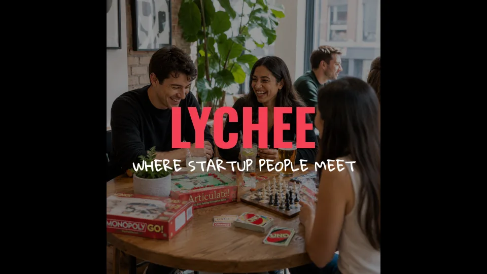Lychee's Startup Games Night at Central London