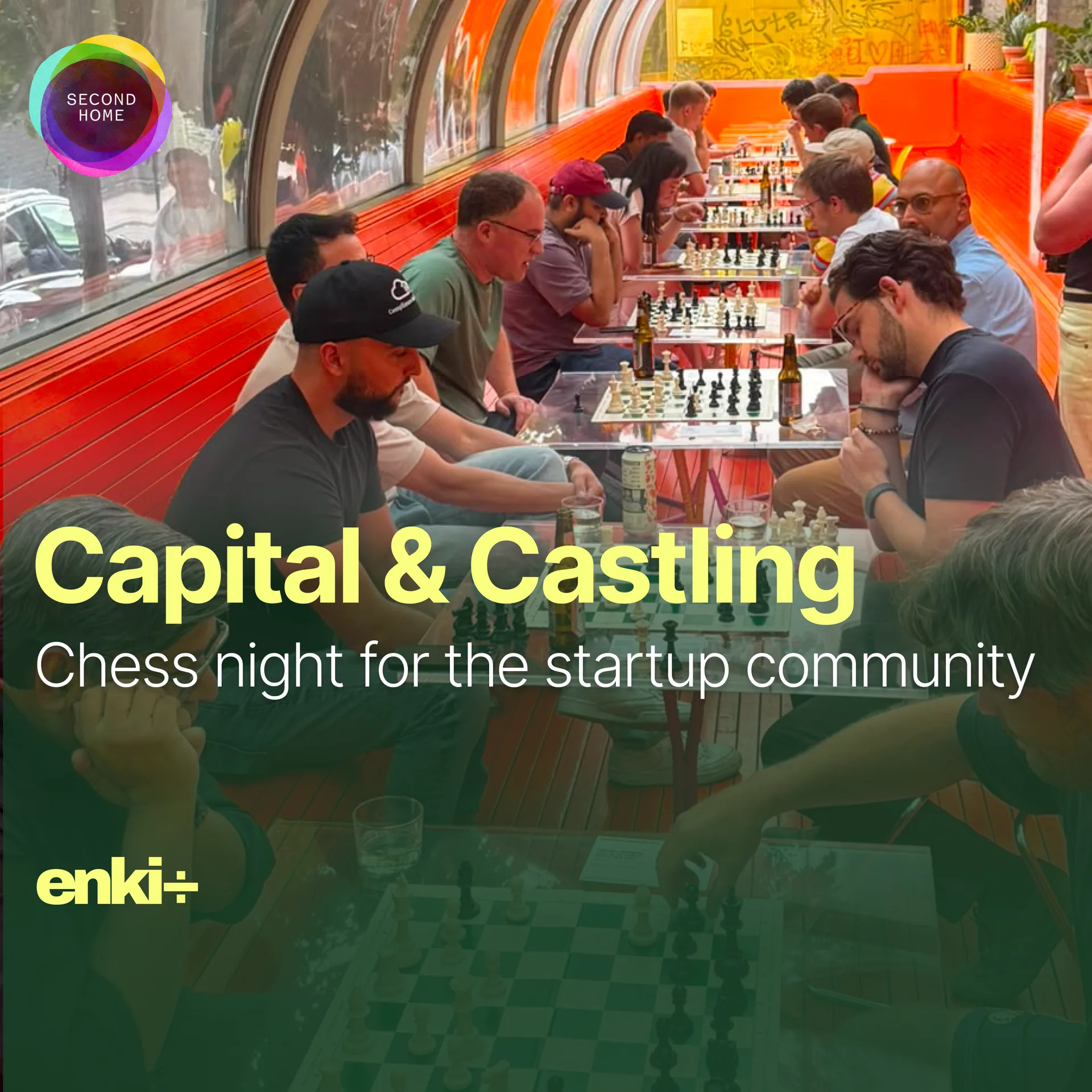 Capital & Castling: Chess Night for the Startup Community (October edition)