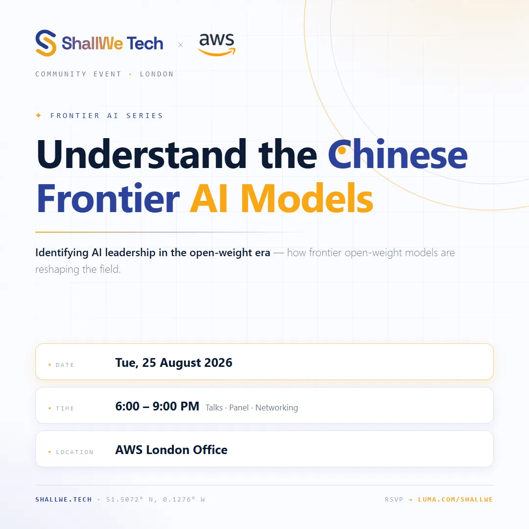 Understand the Chinese Frontier AI Models at Central London