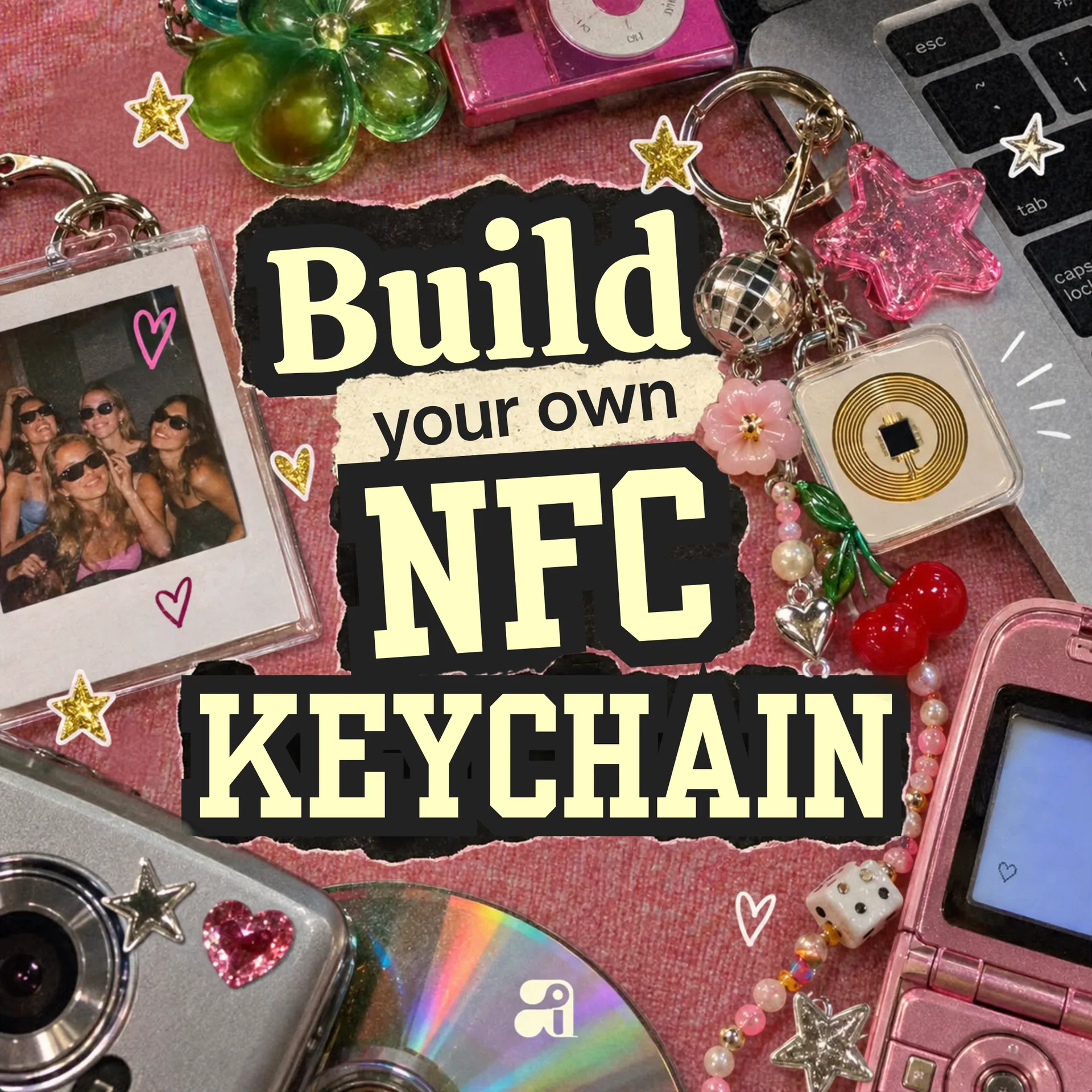 Physical Tech Series: Build Your Own NFC Keychain at PLUGGED
