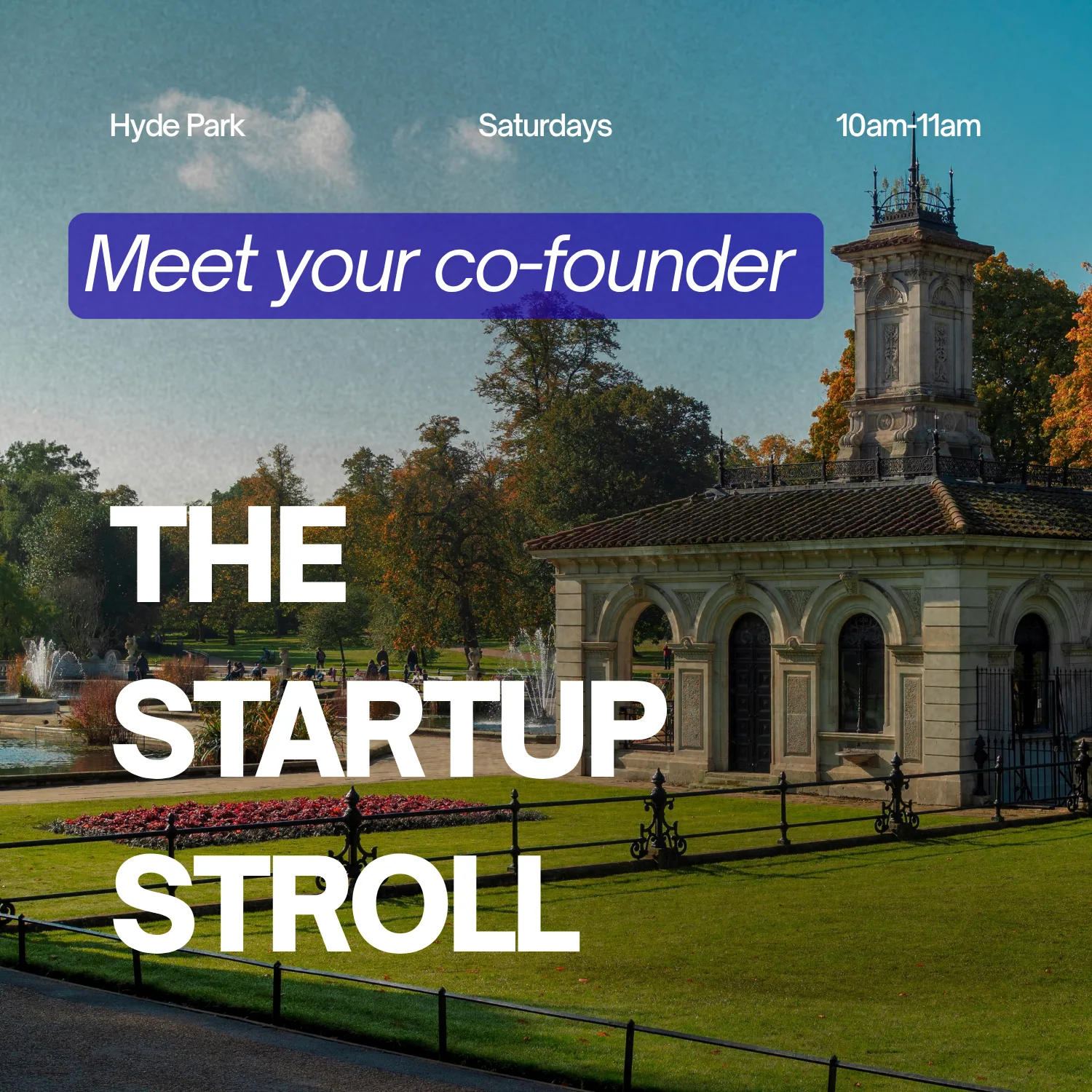 The Startup Stroll at Central London