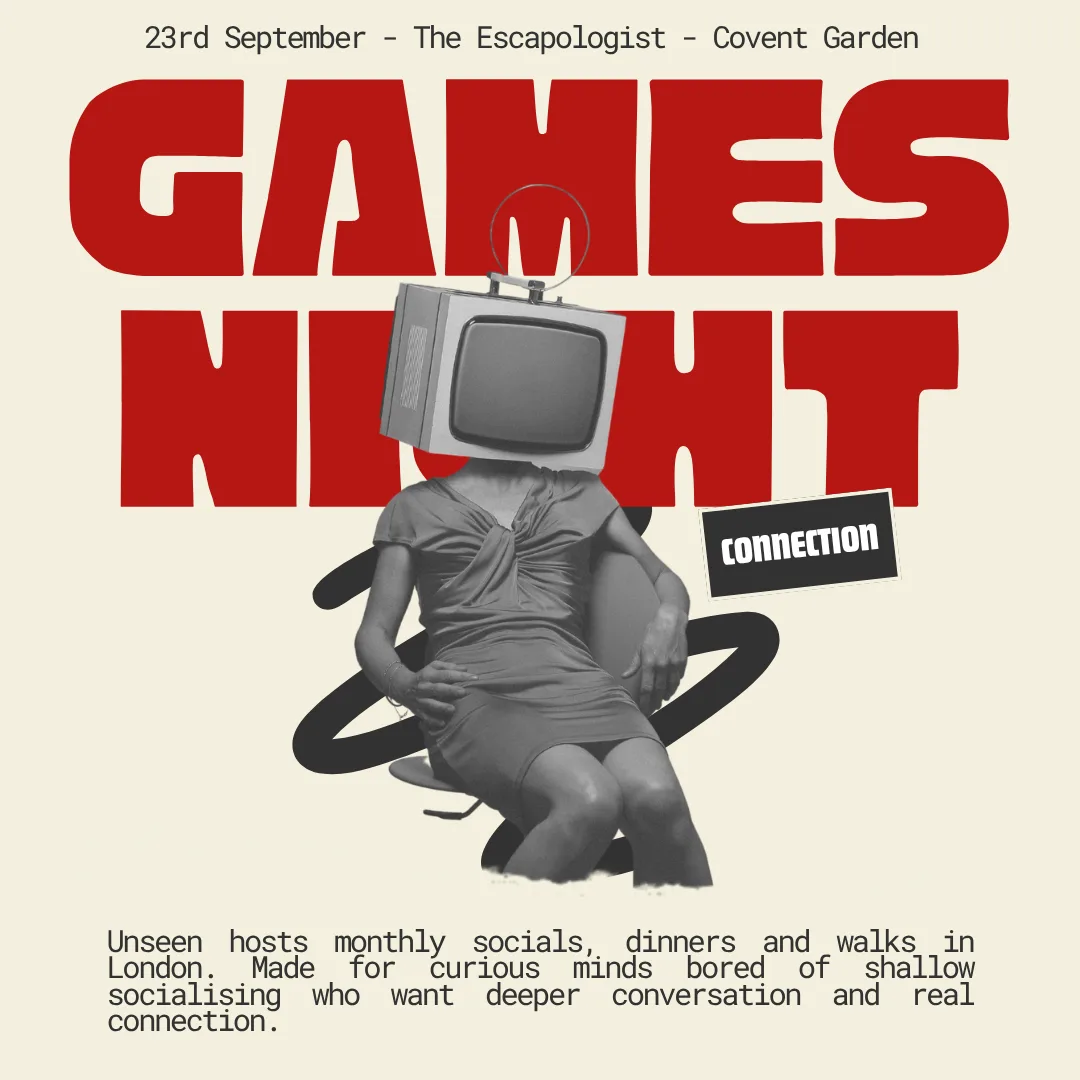Connection Games Night: Low-Pressure Play, Meaningful Conversations + Real Connection at The Escapologist