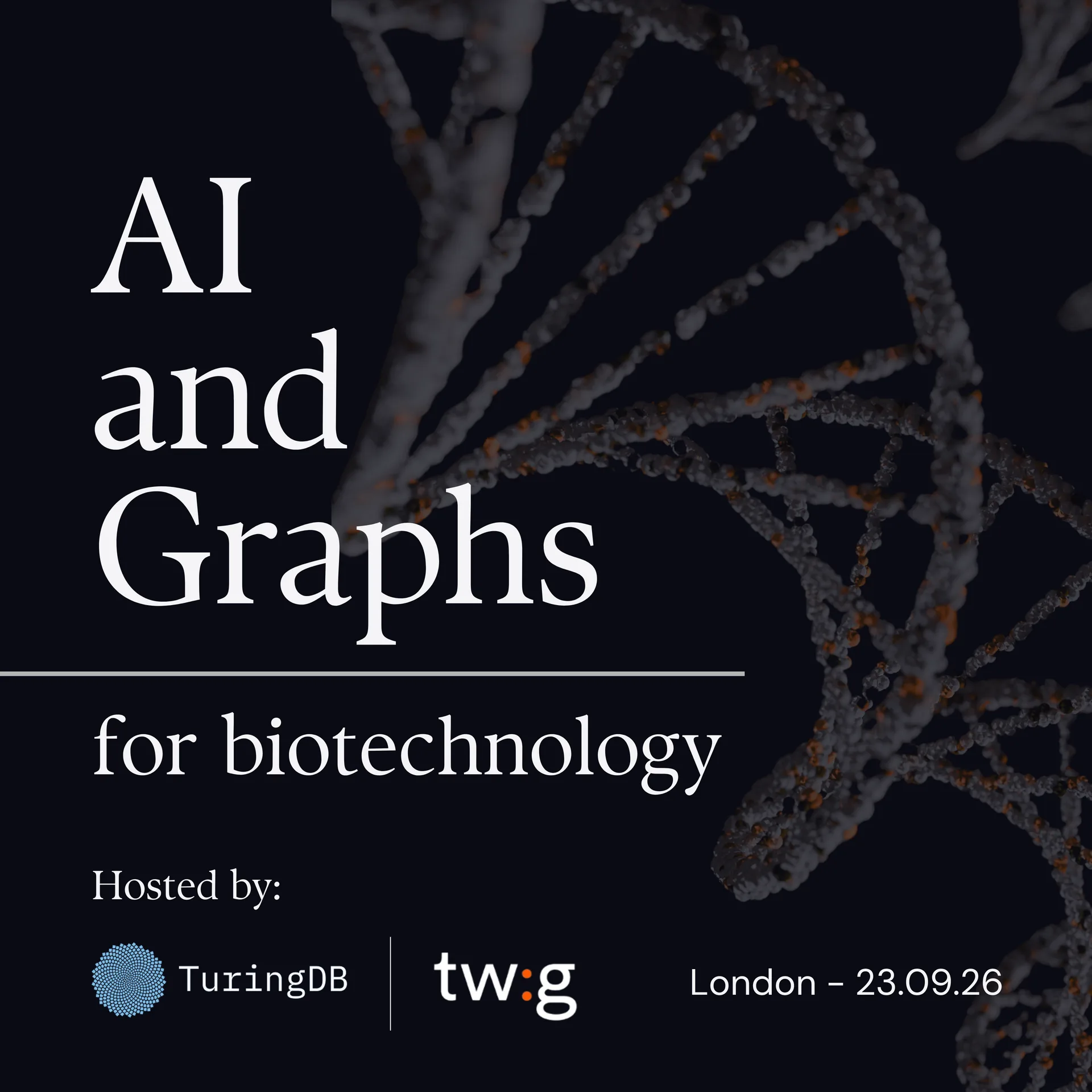AI and Graphs for Biotechnology