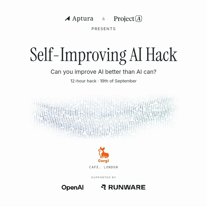 RSI: Self-Improving AI Hack at Central London