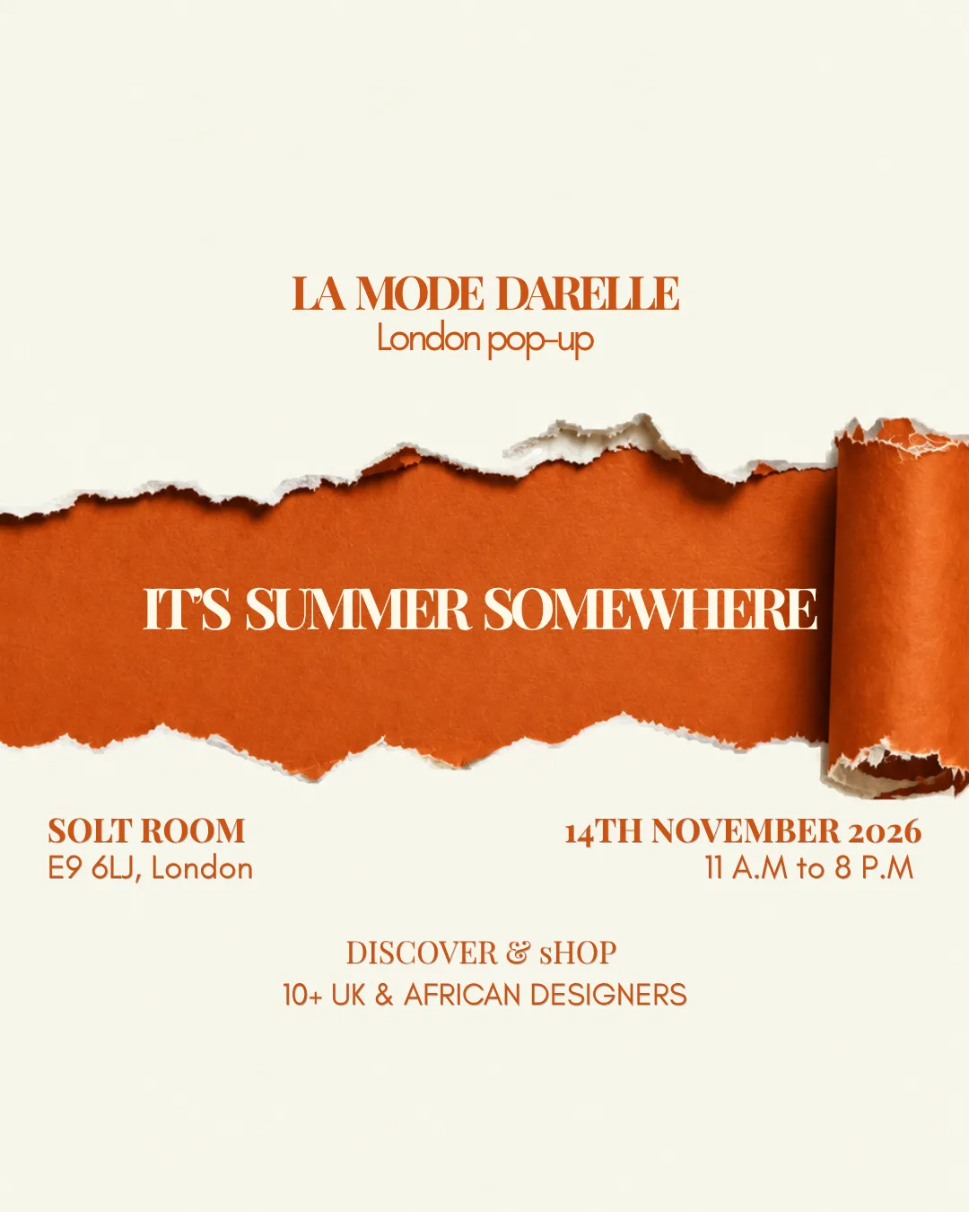 La Mode Darelle Pop-up: It’s Summer Somewhere