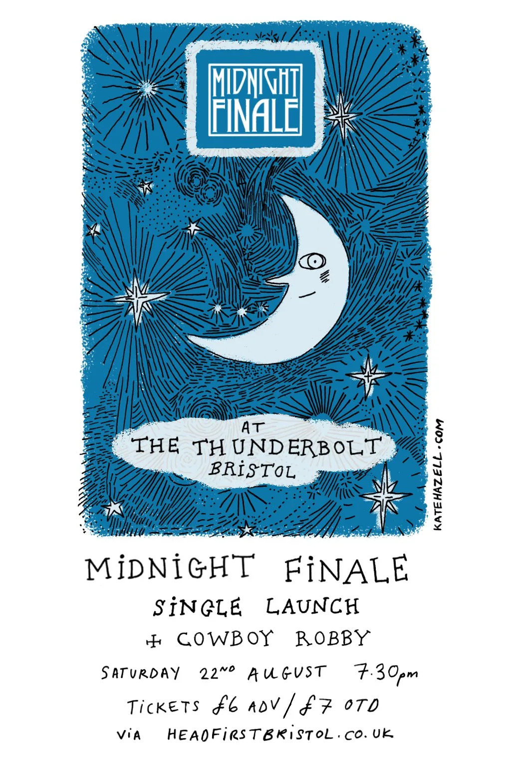 MIDNIGHT FINALE *SINGLE LAUNCH* + Cowboy Robby at The Thunderbolt