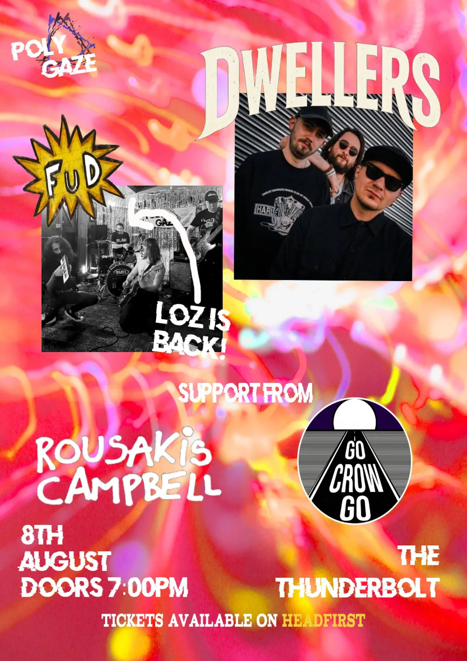 POLYGAZE Presents:FUD! | Alternative Rock & Punk at The Thunderbolt