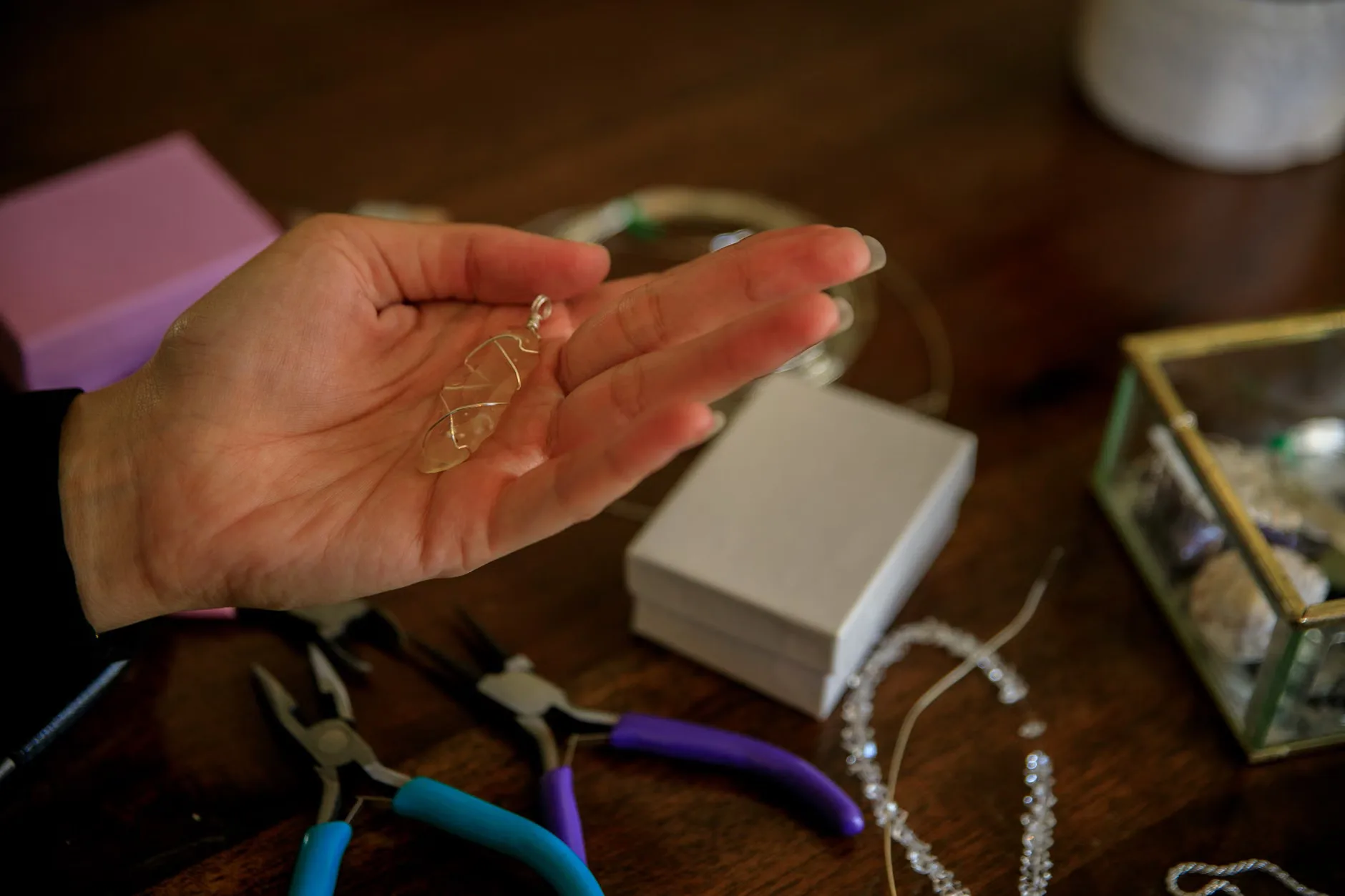 Sea Glass Jewellery Workshop with Gail Coxon