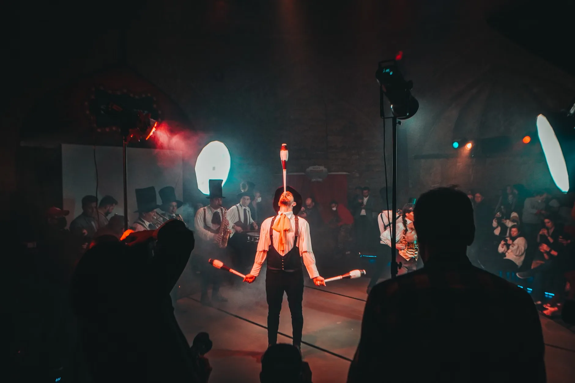 Heated cabaret at Elland Working Mens Club