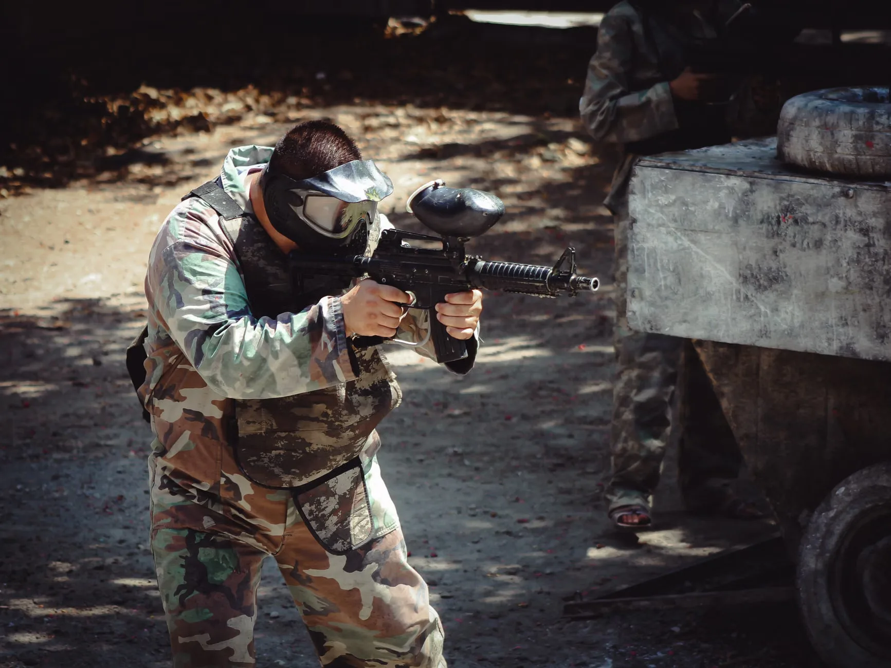 Half Day Paintballing for Two with 100 Paintballs Each — St Albans at St Albans