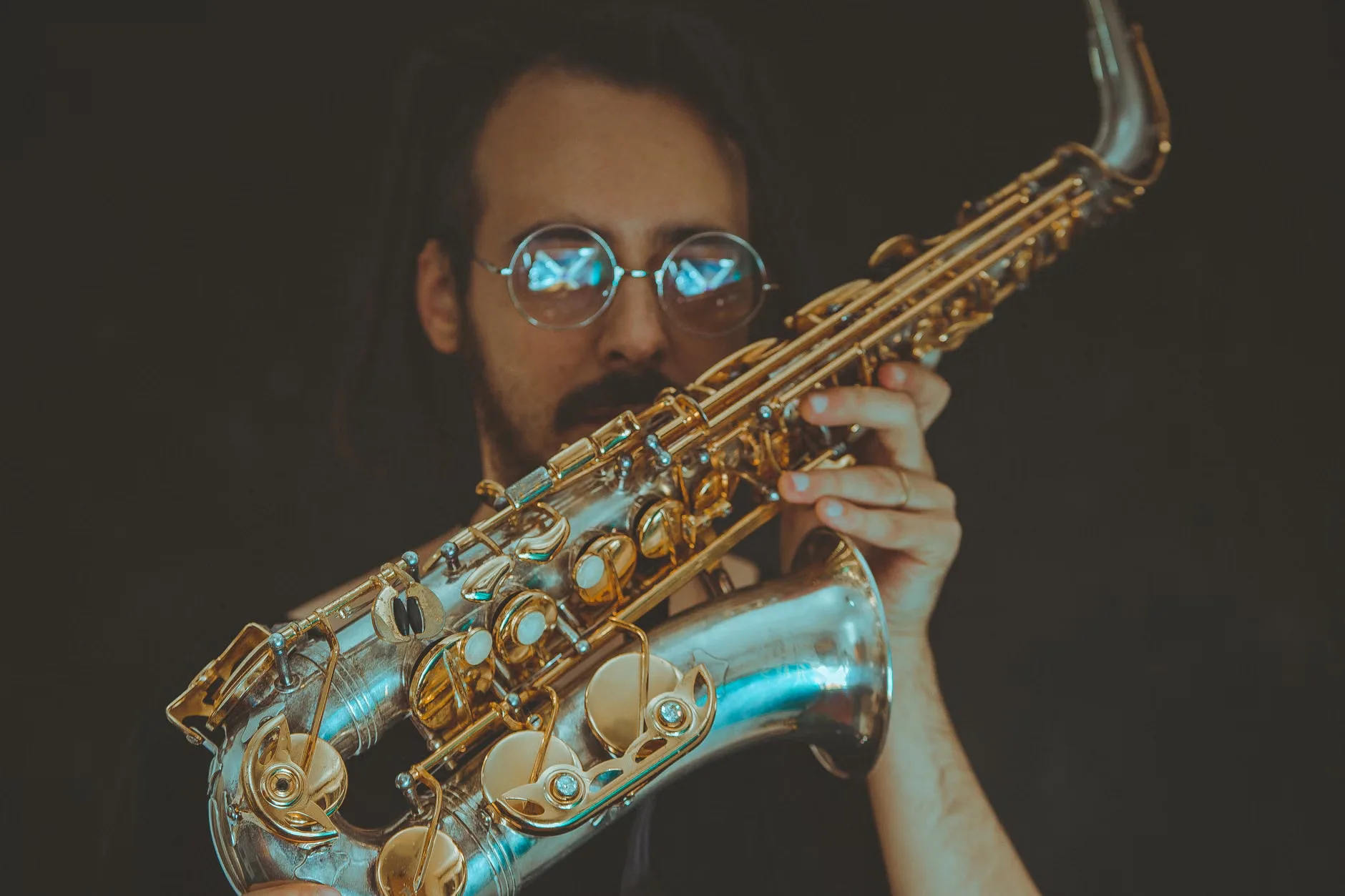 Greg Abate, Sax with The Terry Hutchins Qrt at Pangbourne Working Mens Club