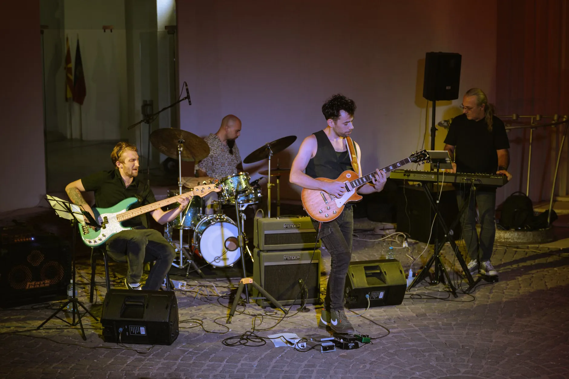 A gig for Isaac at Wharf Chambers