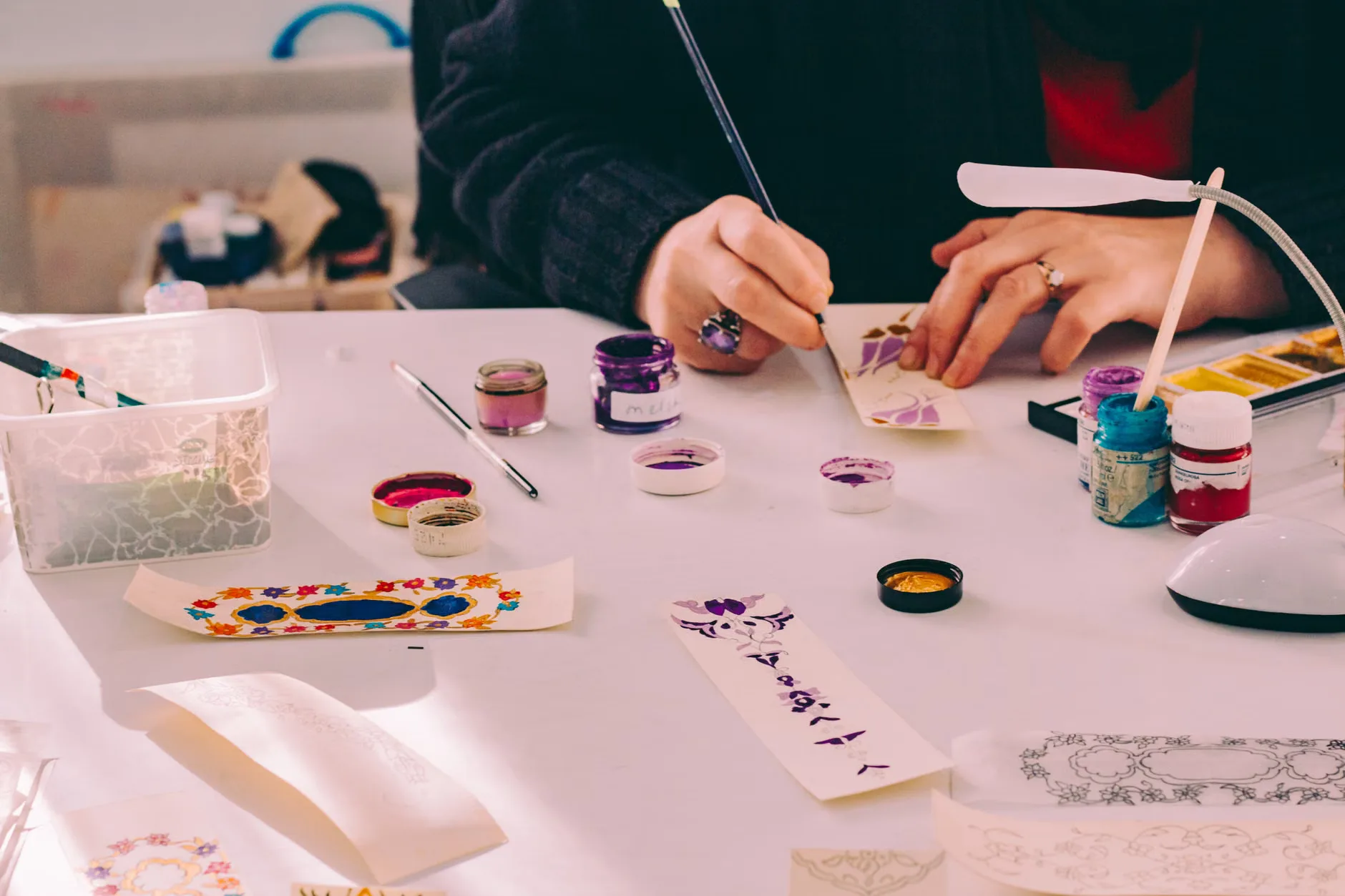En plein air art workshops with Lucy Caddel