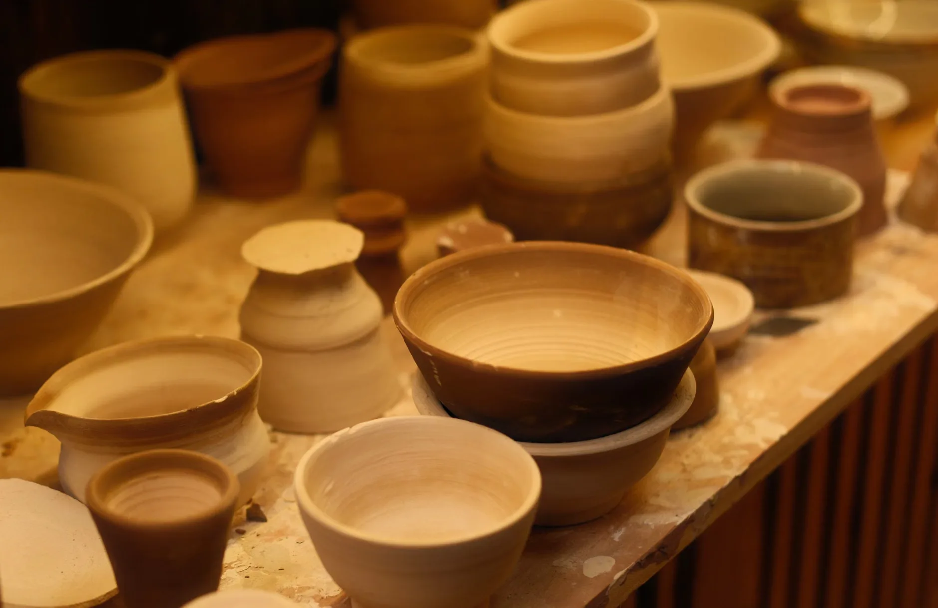 Pottery Throwing at Gartmore House