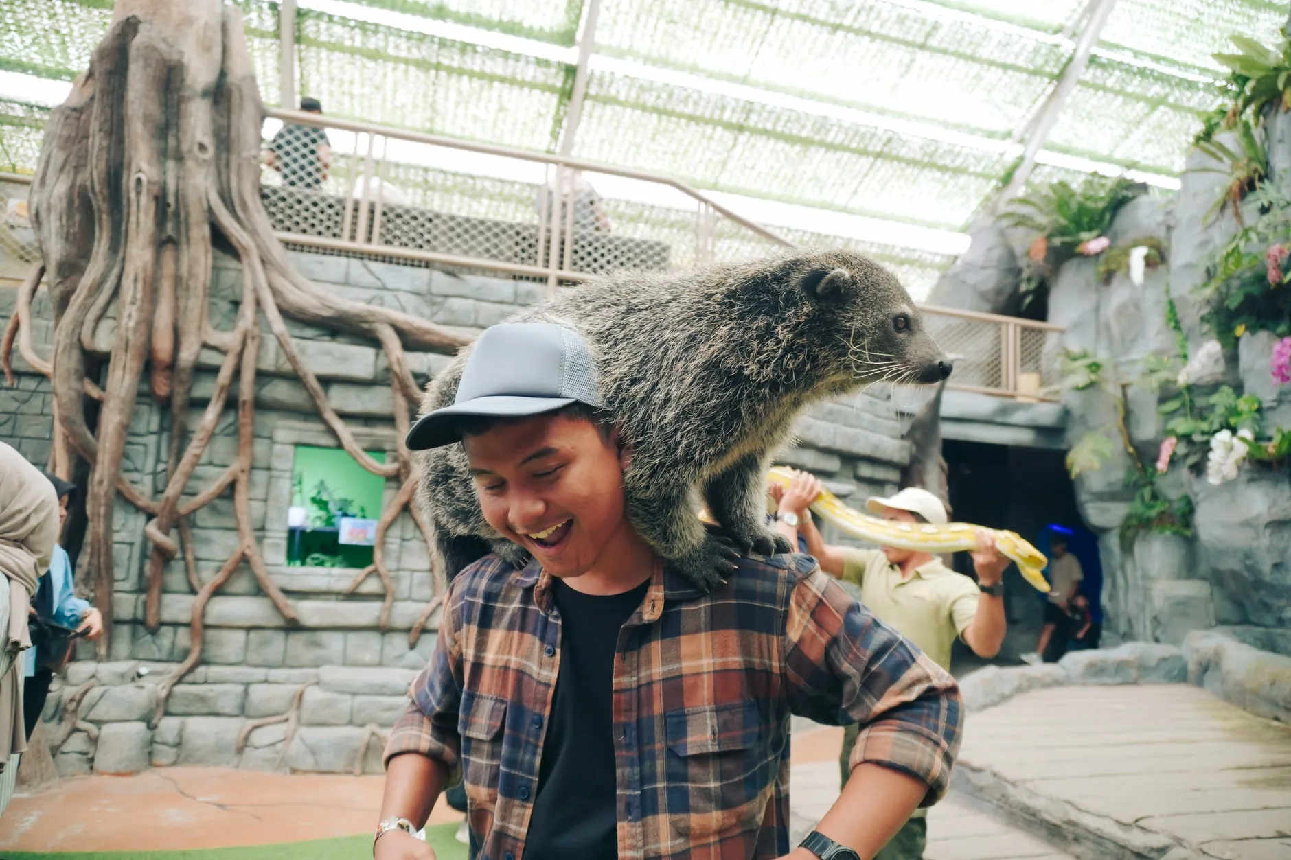 Exotic Animal Handling at The Really Wild Zoo