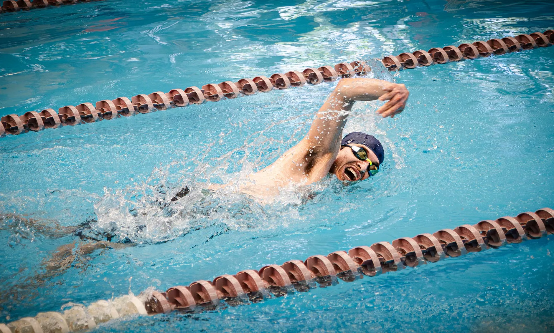 General Swim (Sauna and Steam Closed) (Pool lifeguard in 2 lanes 8am to 10am) at Jesmond Pool & Gym
