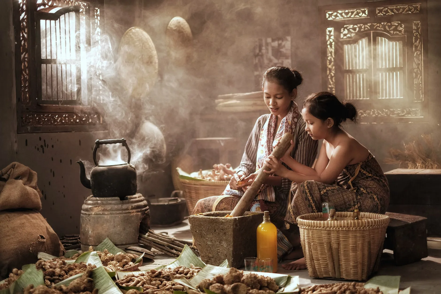 Roti Making Workshop Lunch at Friends Meeting House