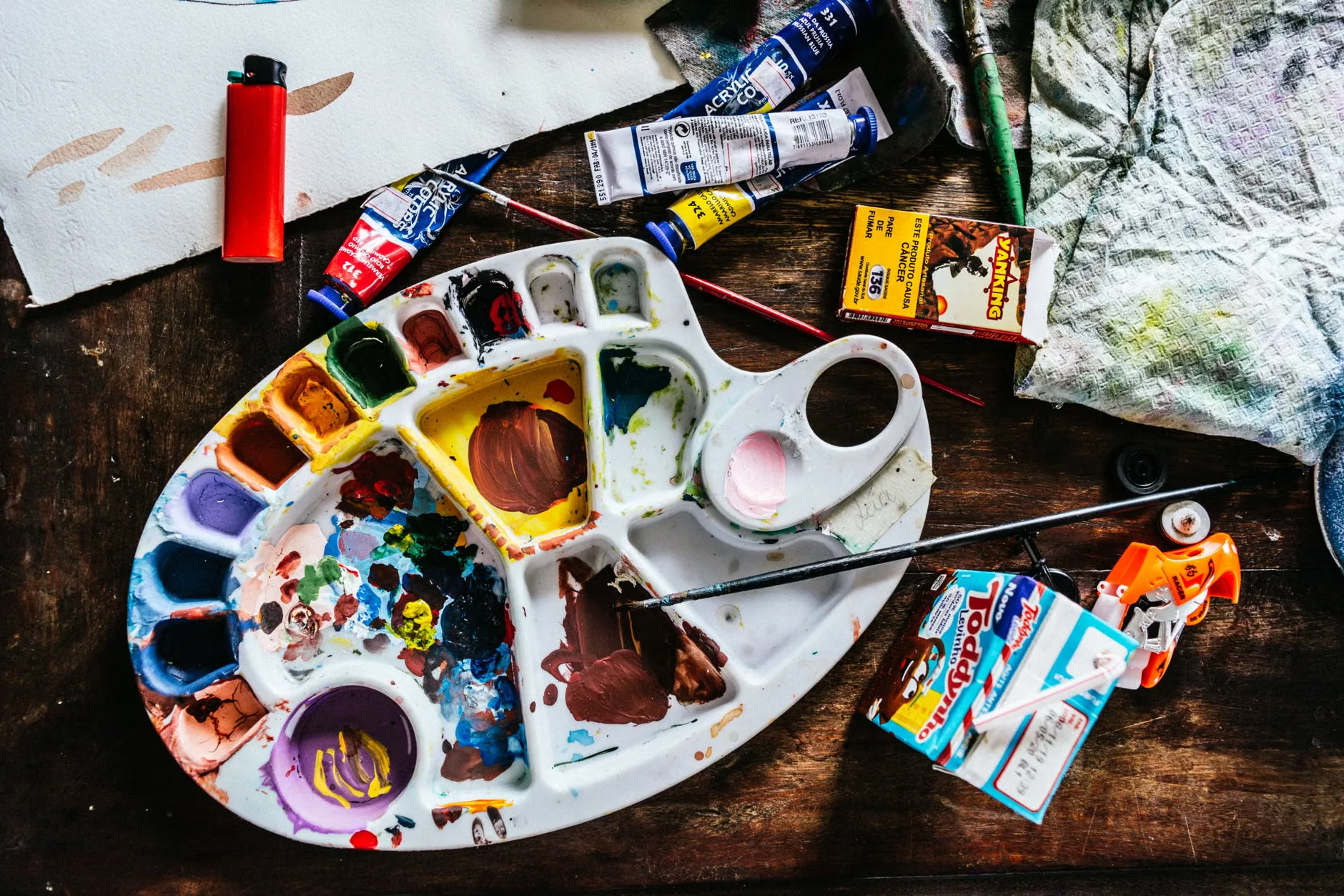 Creating Calm: Dot Painting Workshop at Sweetfields' Cafe & Bakery