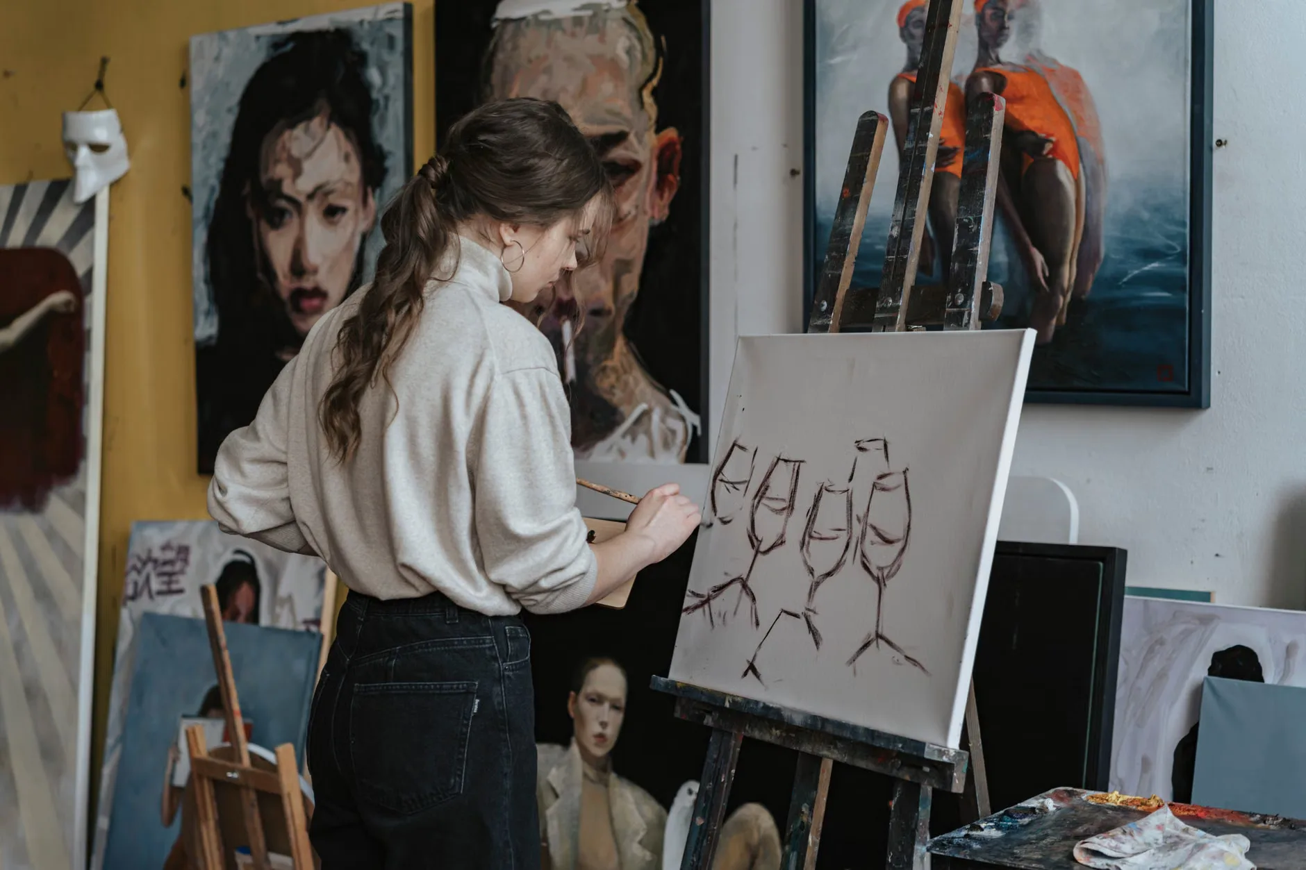 Paint and Sip - Greek Summer | The Tempest at Tempest