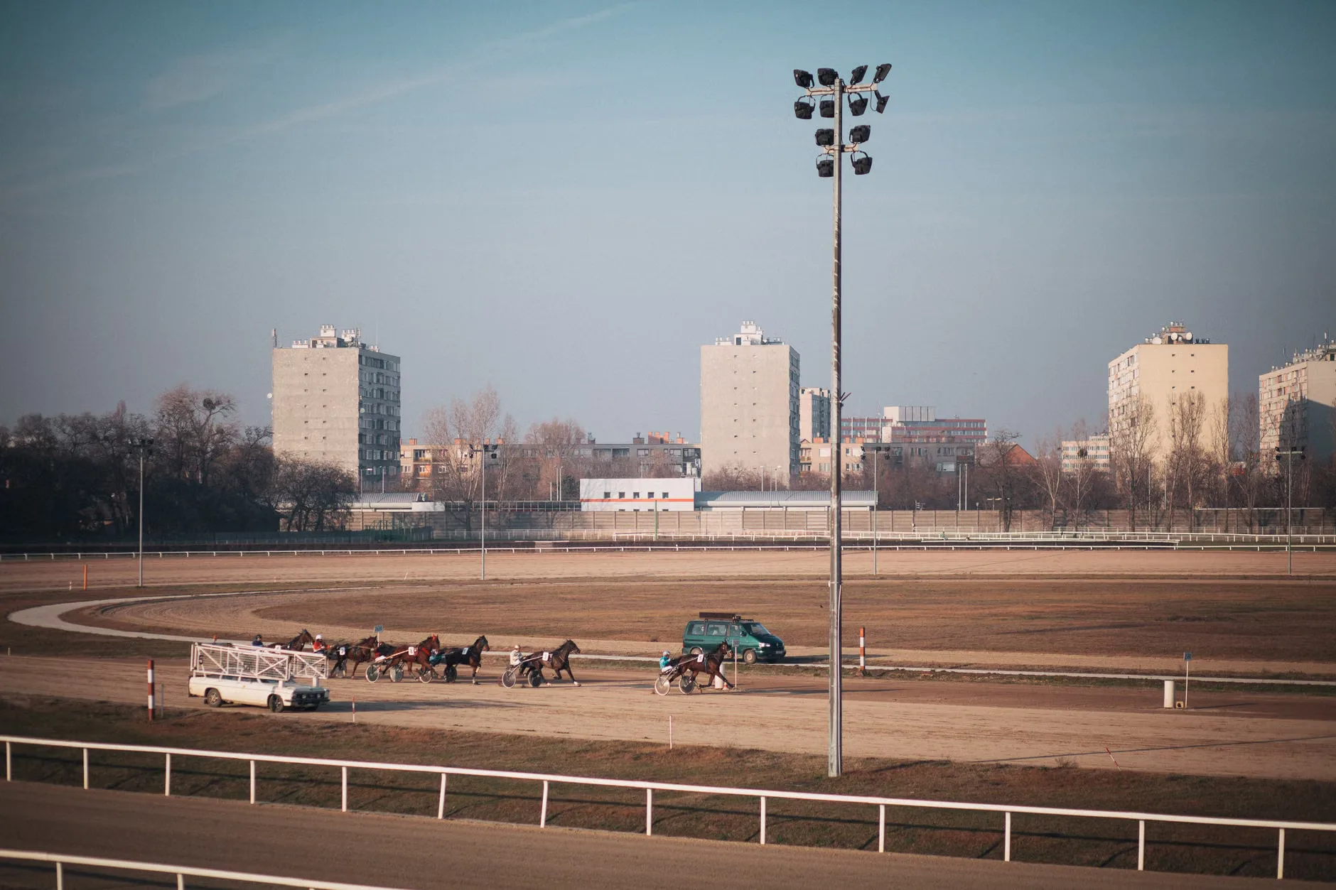 Autumn Evening Racing - Worcester Racecourse at Worcester Racecourse
