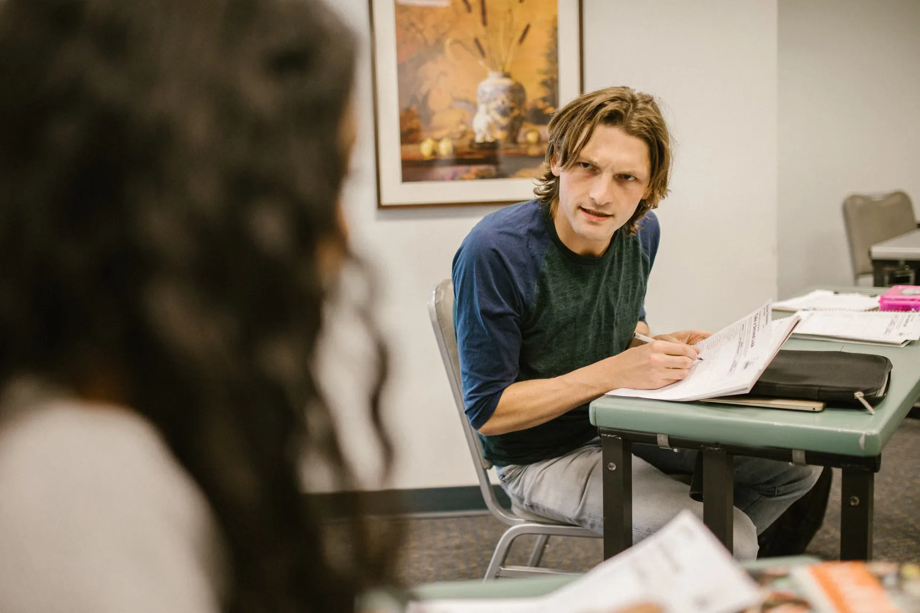 Improvers English Language Conversation class at Catherine Cookson Room