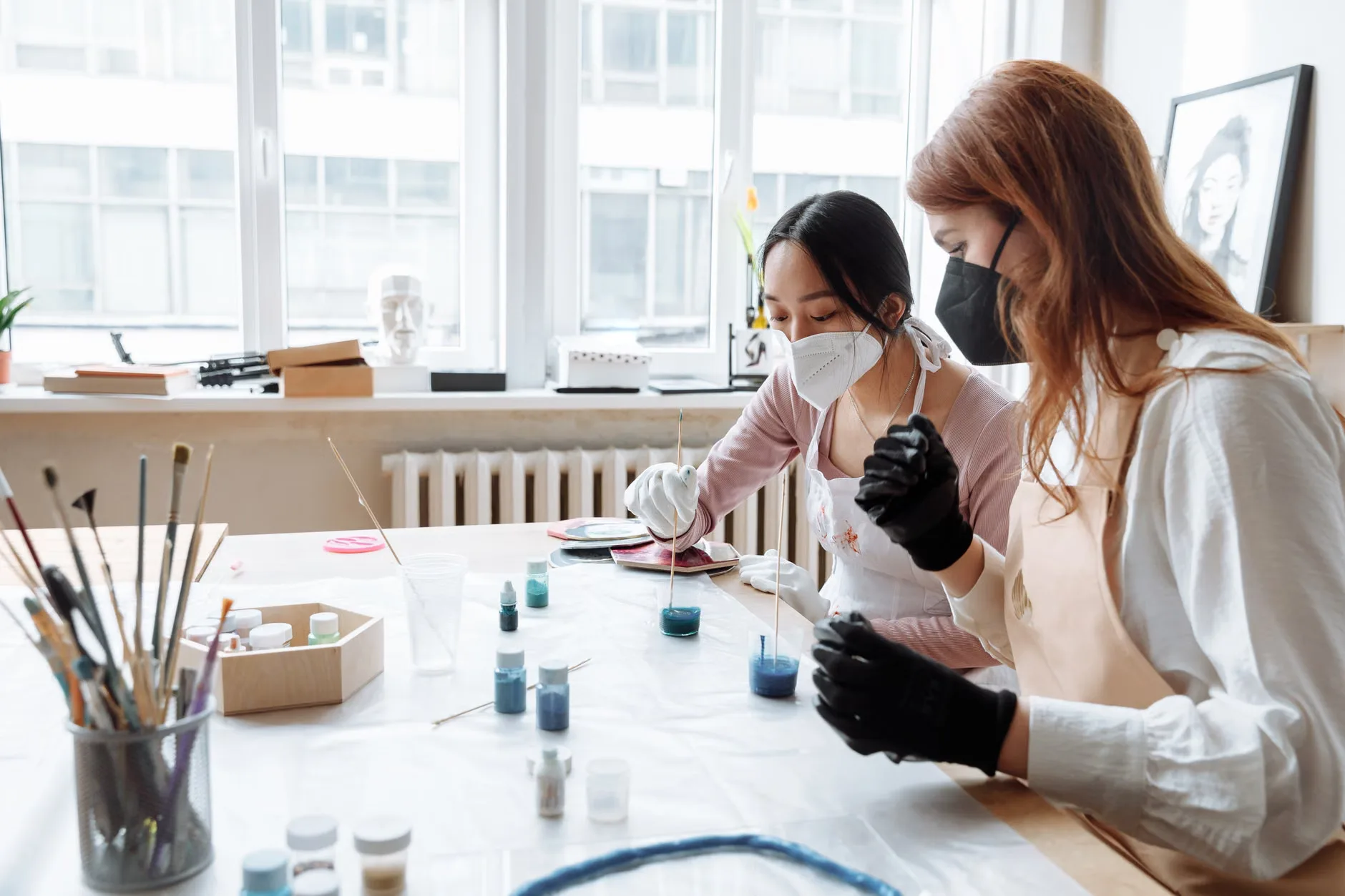 Natural Dye Workshop - Protein fibres - 1-day Course - Cardiff Bay at Willcox House
