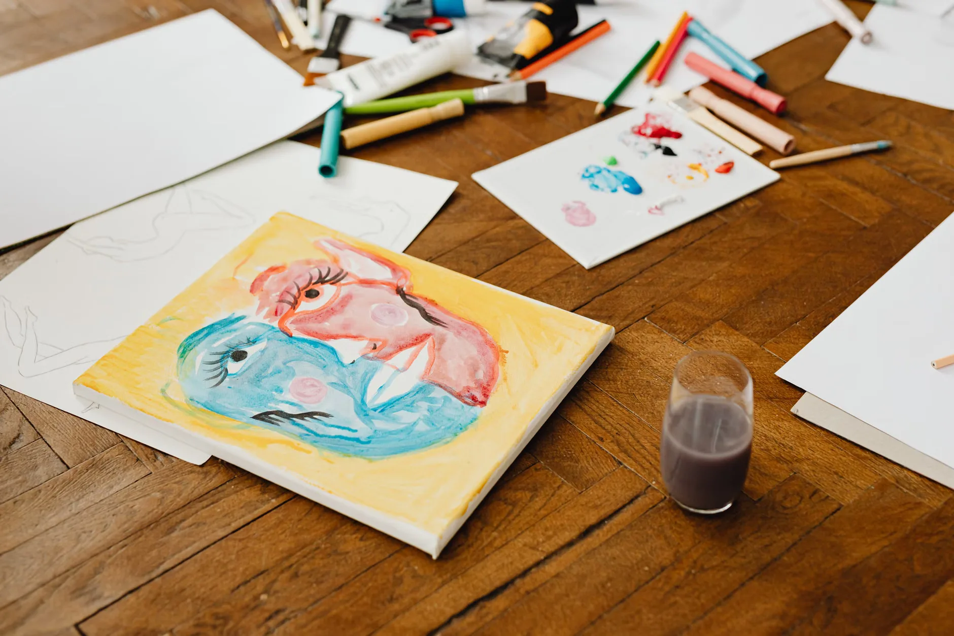 Paint and Sip - Cherry Era | The Alchemist - Greek Street