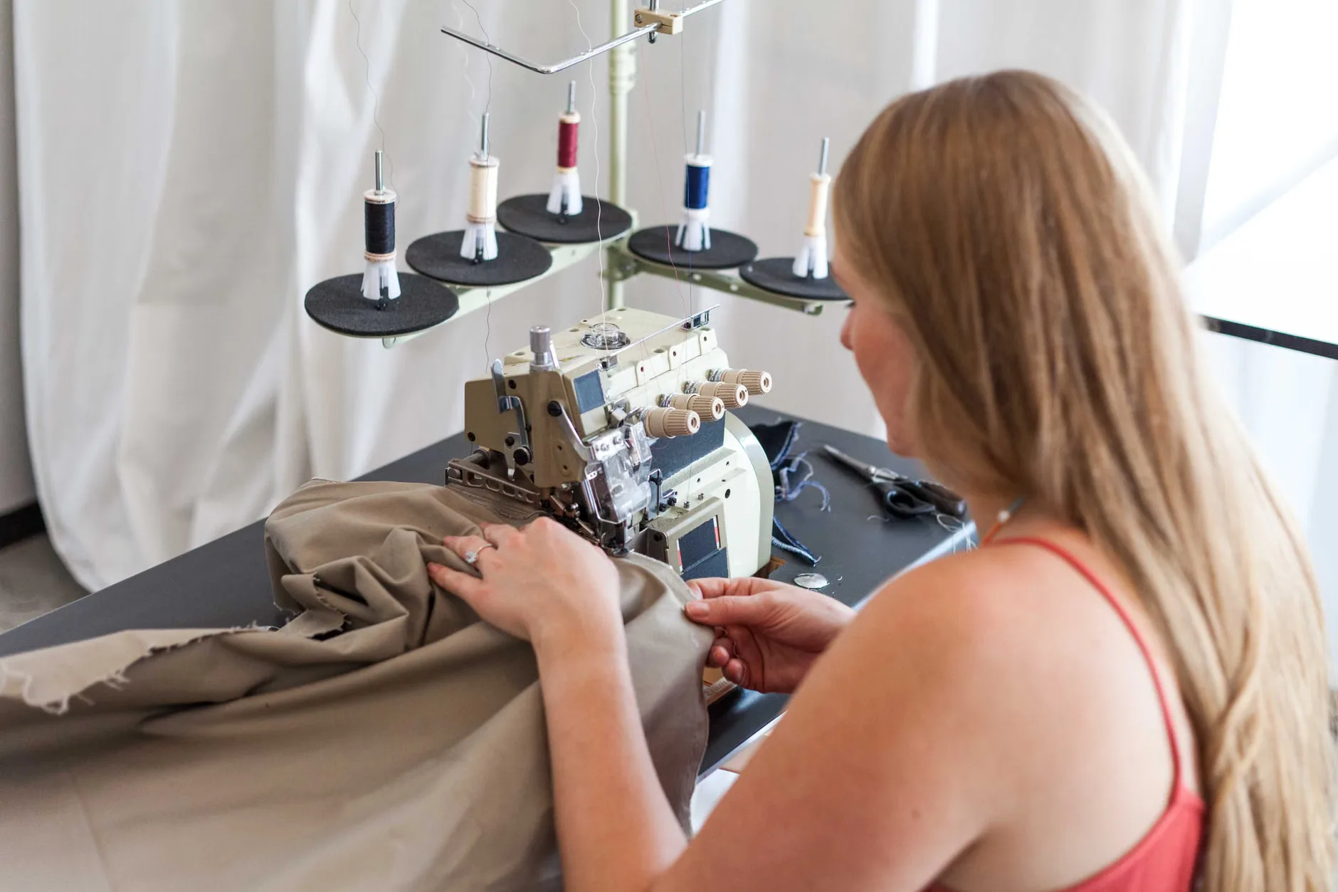 Embroidery workshop inspired by the Court Mantua at Berrington Hall