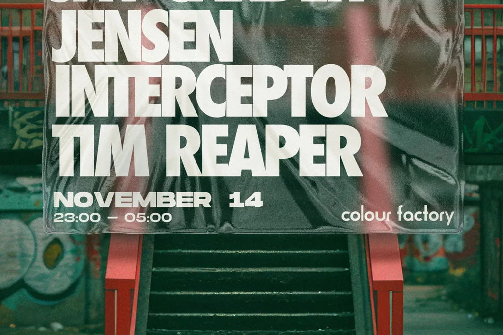 Jensen Interceptor, Darwin, Jay Carder, and Tim Reaper at Colour Factory