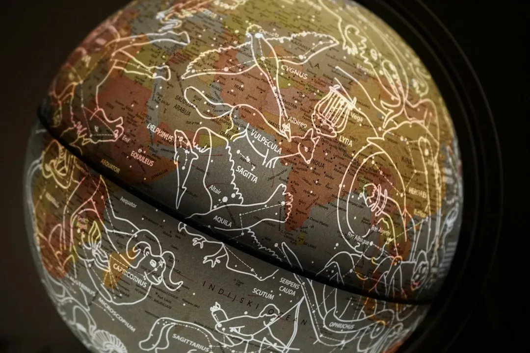 Astrology lesson at The sky and the ground